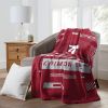 ALABAMA OFFICIAL NCAA "Digitize" Raschel Throw Blanket; 60" x 80"