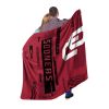 OKLAHOMA OFFICIAL NCAA "Digitize" Raschel Throw Blanket; 60" x 80"