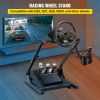 VEVOR Racing Steering Wheel Stand Shifter Mount fit for Logitech G27 G25 G29 G920 Gaming Wheel Stand Wheel Pedals NOT Included Racing Wheel Stand